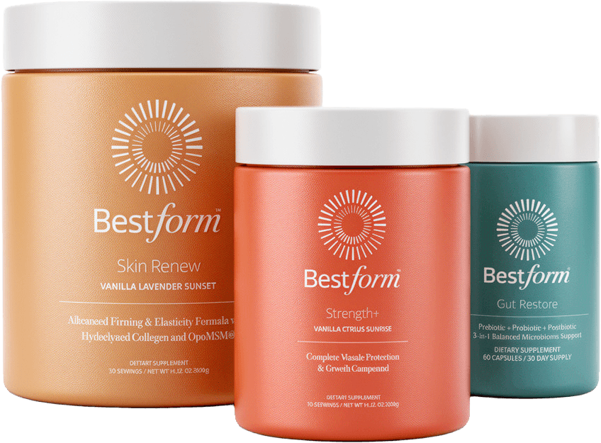 The Complete System with Skin Renew, Strength+ and Gut Restore